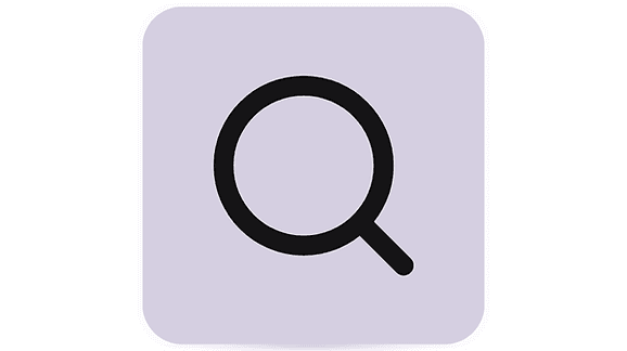 Magnifying glass icon