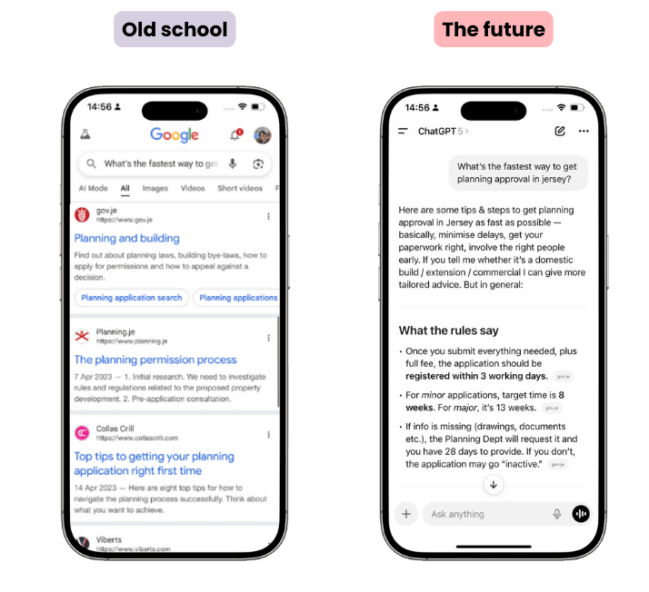 Answers are now written by AI. If your business isn't mentioned, you disappear.